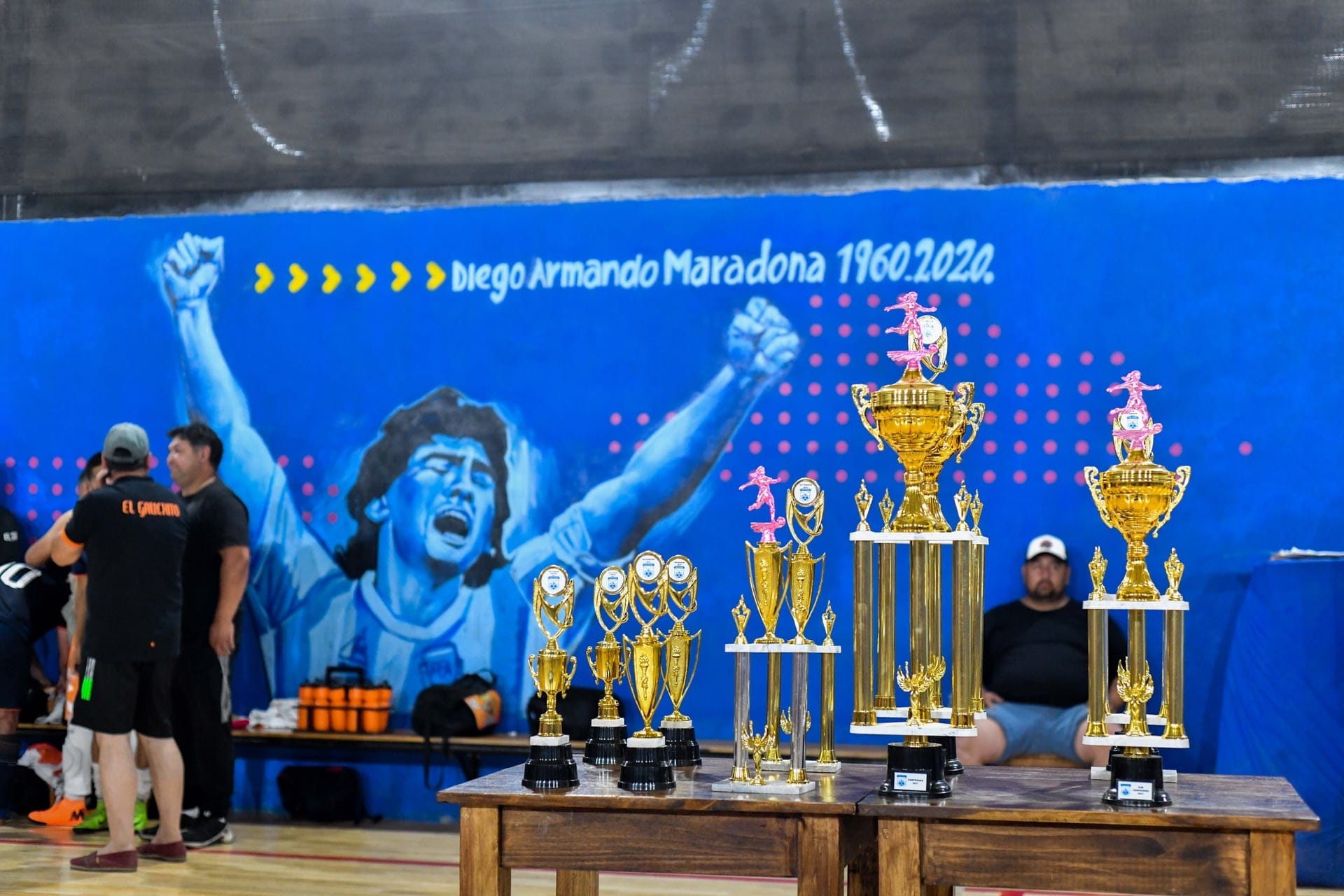 Cancha de futsal en parquet El Bolsón — Big Sports